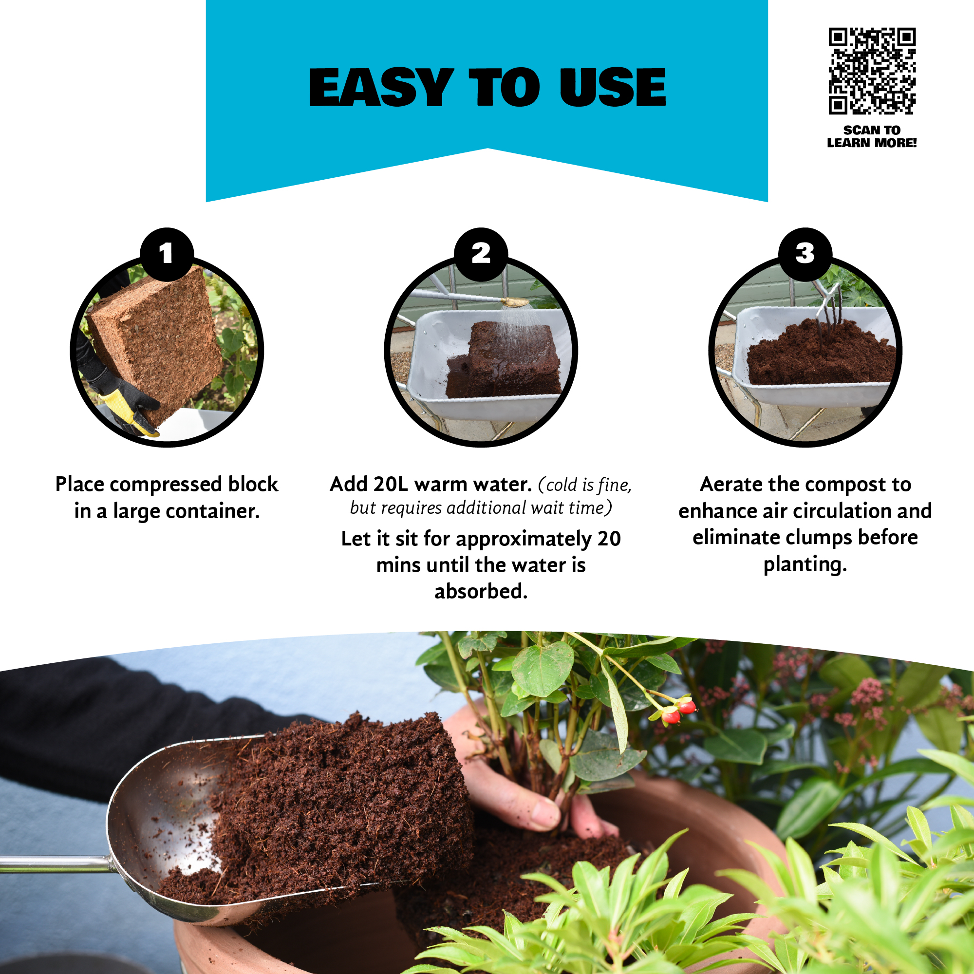 Cutting & Seeding Compost - 75L - with perlite
