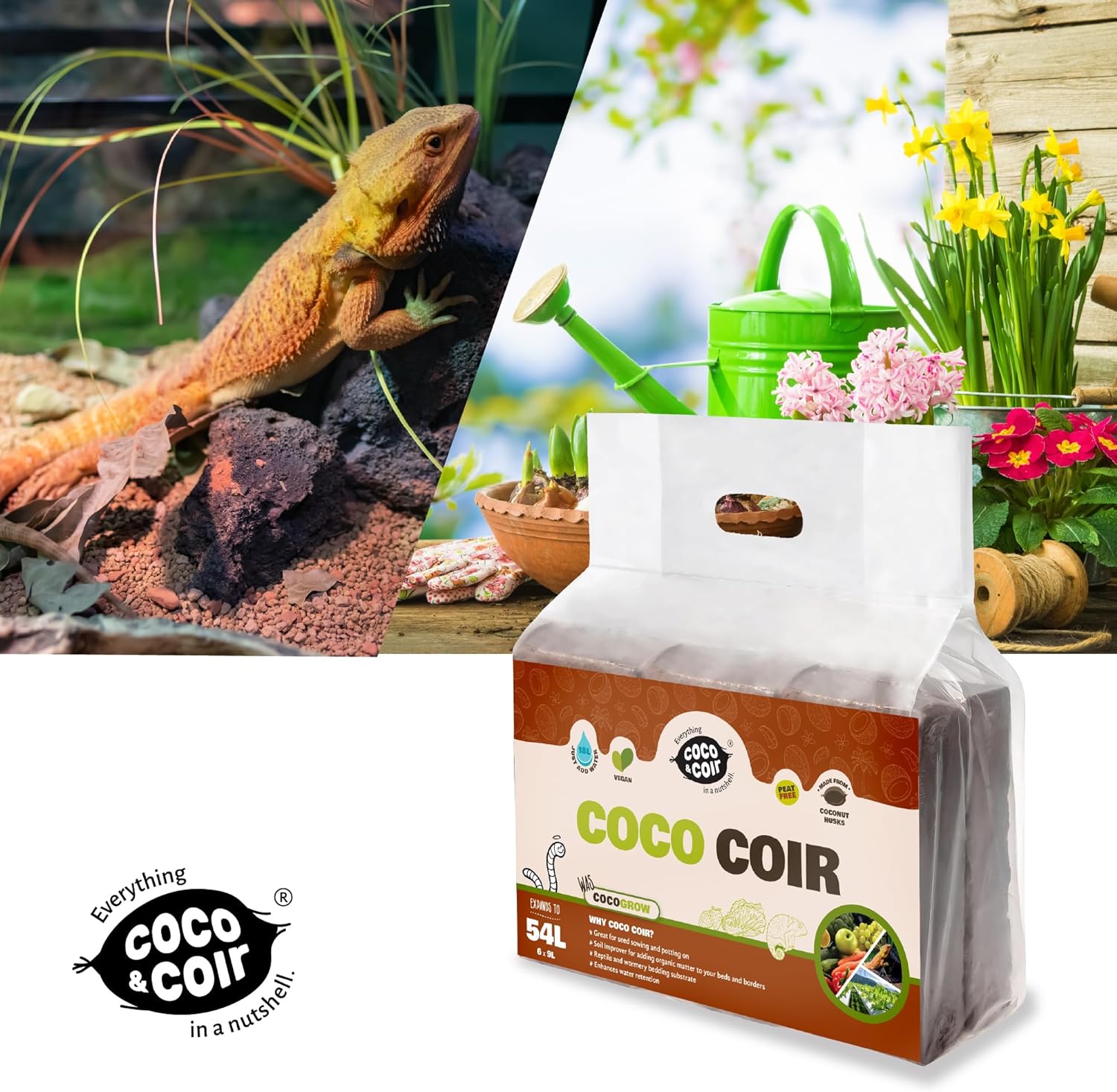 Coir Compost - Coco Grow 54L