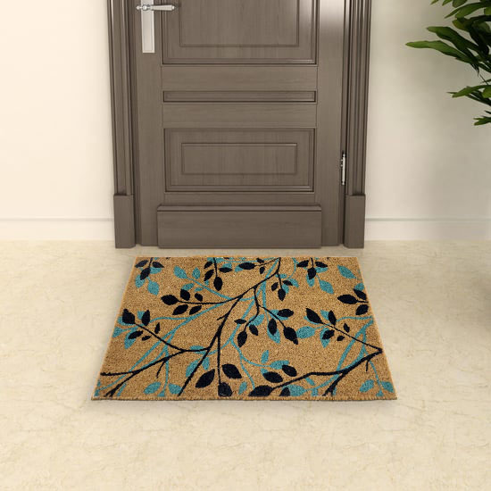 Shadow leaves Coir Doormat