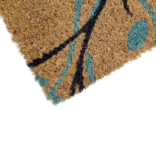 Shadow leaves Coir Doormat