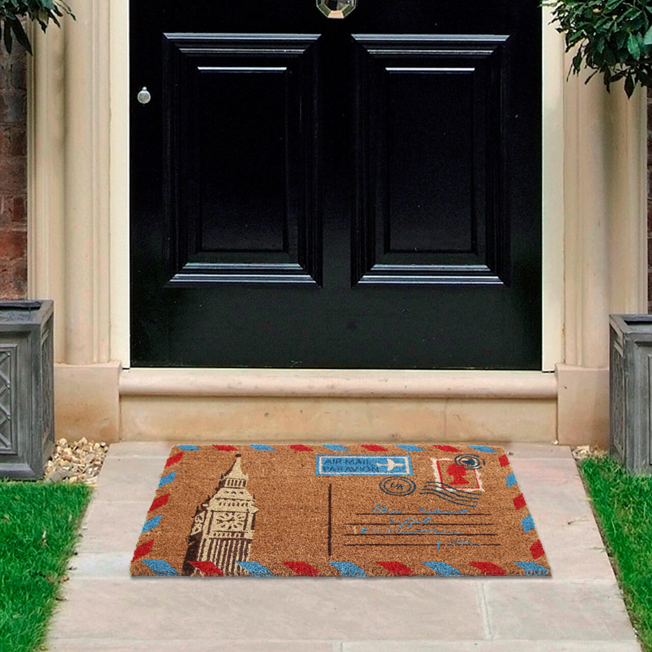 The Mail Postcard Doormat Doorway