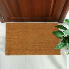 The Canvas Plain Coir Doormat Doorway