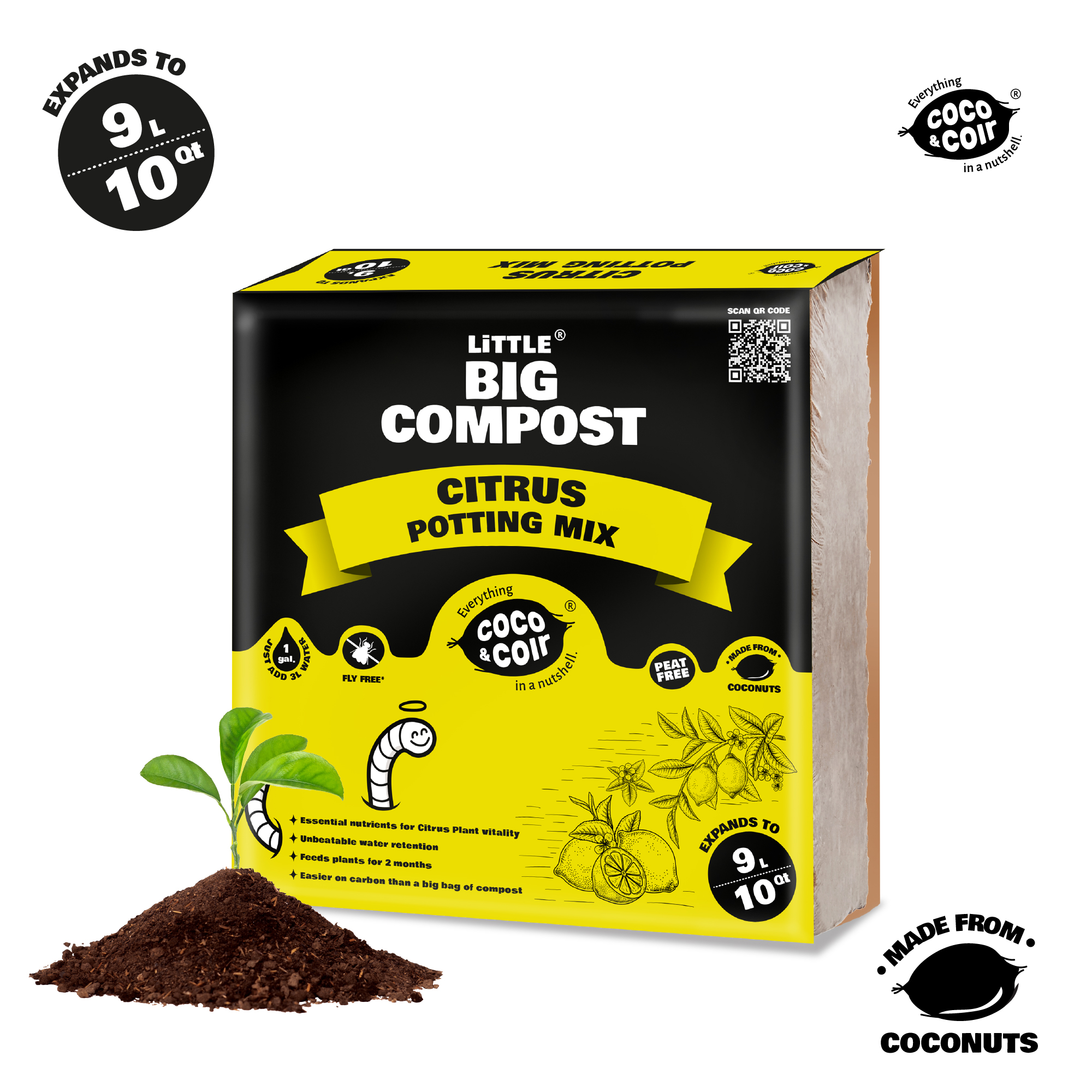 Citrus Compost - 9L
