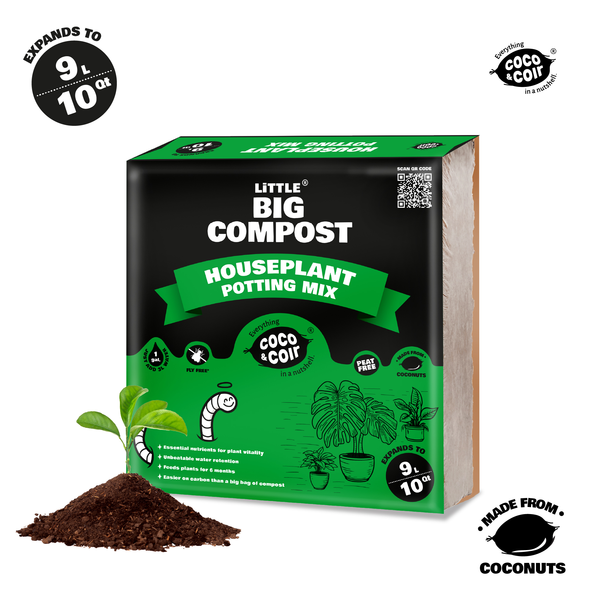 Houseplant Compost - 9L
