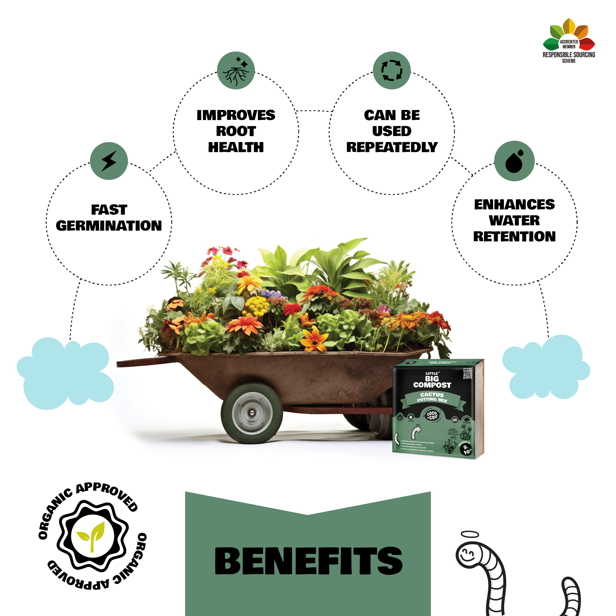 Cactus Compost - 9L