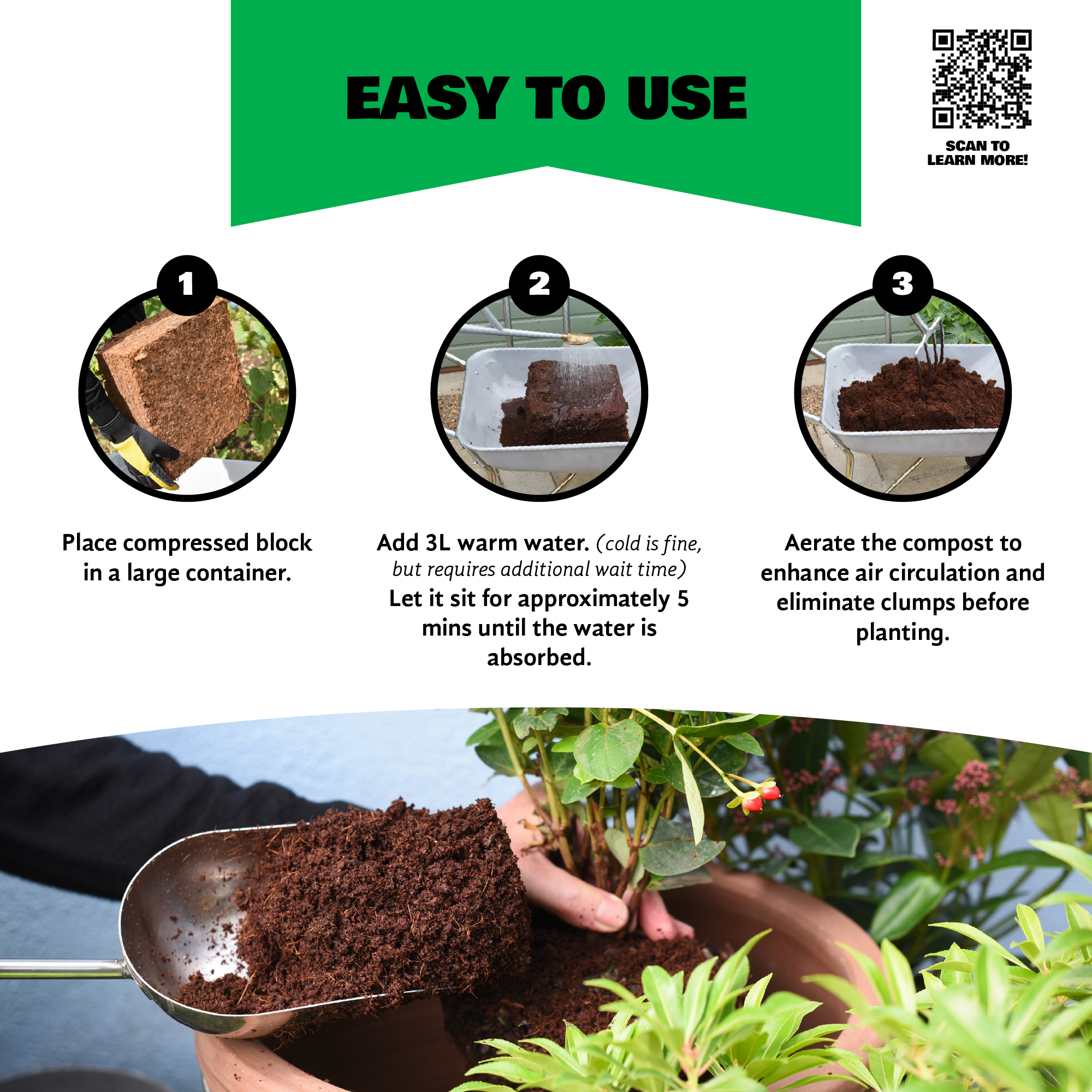 Houseplant Compost - 9L