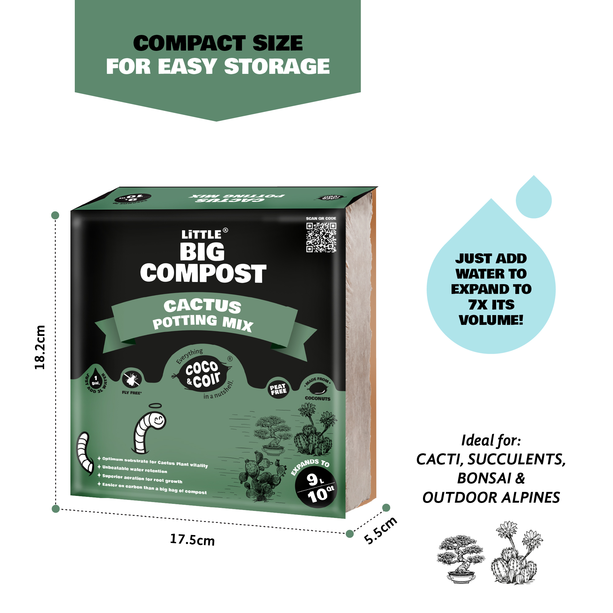 Cactus Compost - 9L