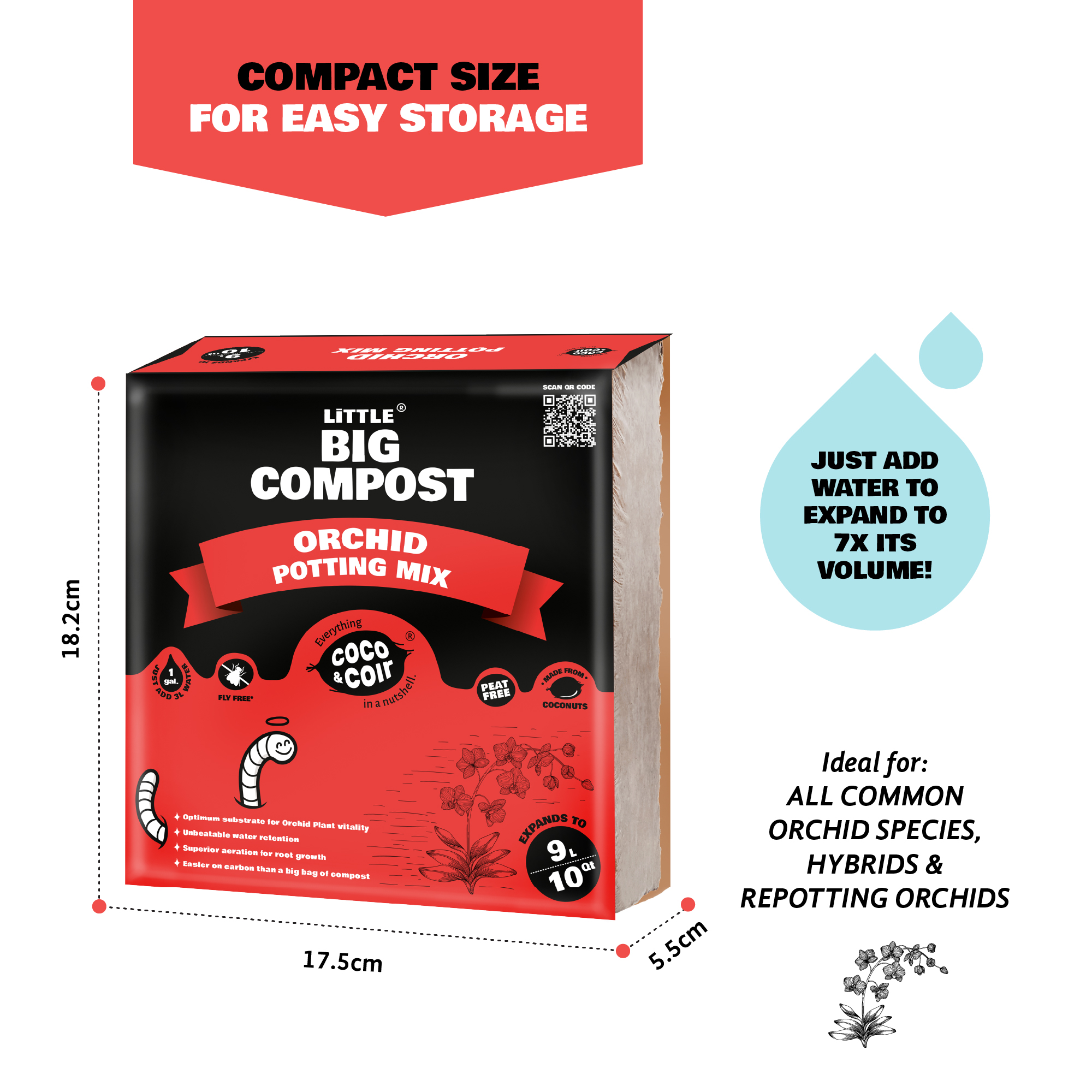 Orchid Compost - 9L