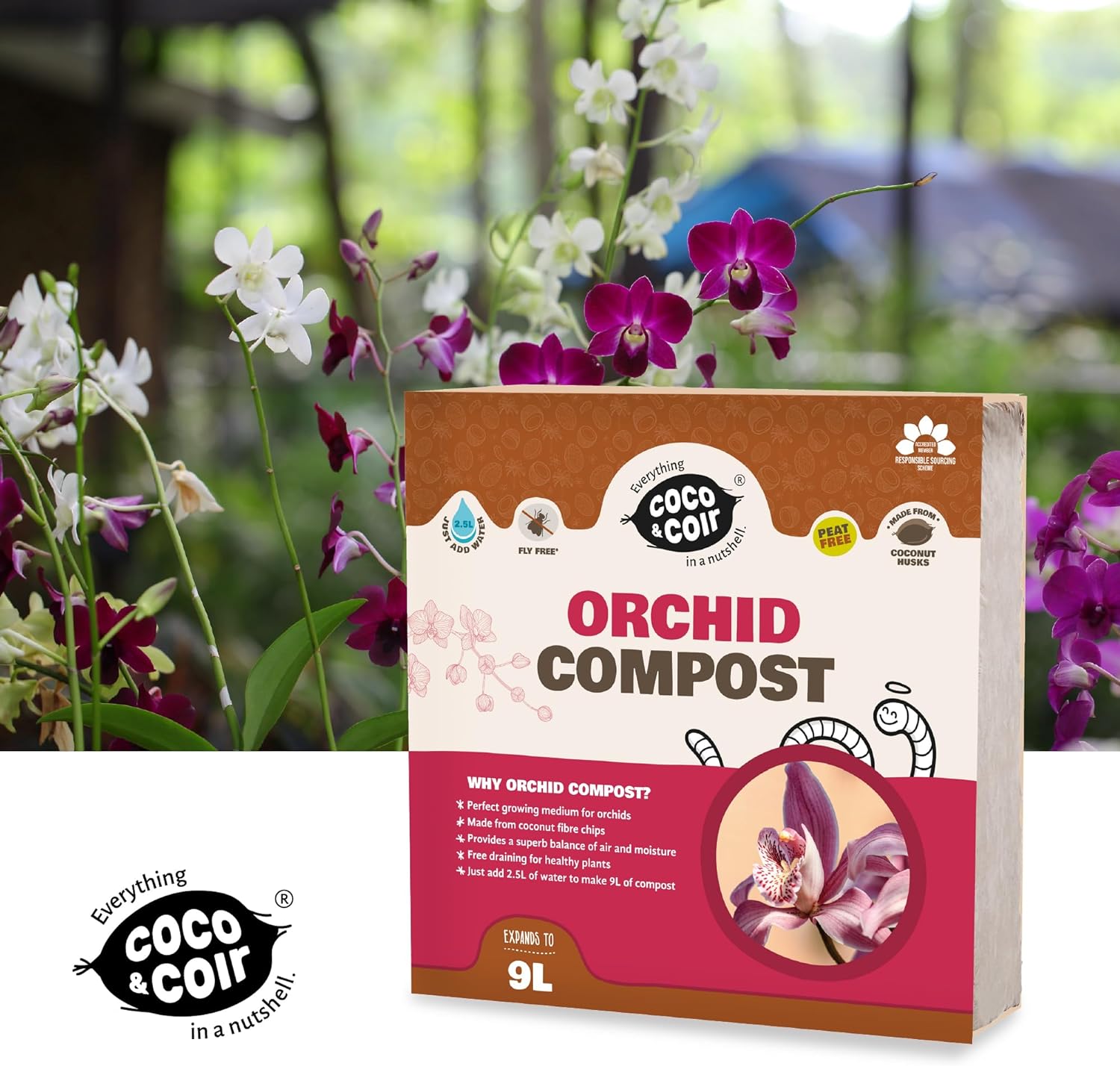 Orchid Compost - 9L