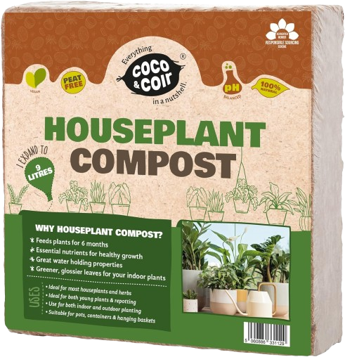 Coco and Coir Houseplant Compost