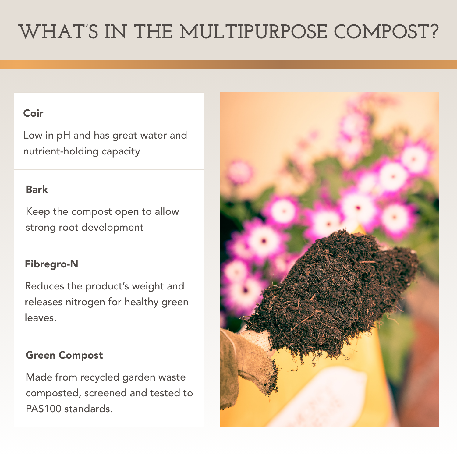 Harmony Gardens Multipurpose Compost 50L