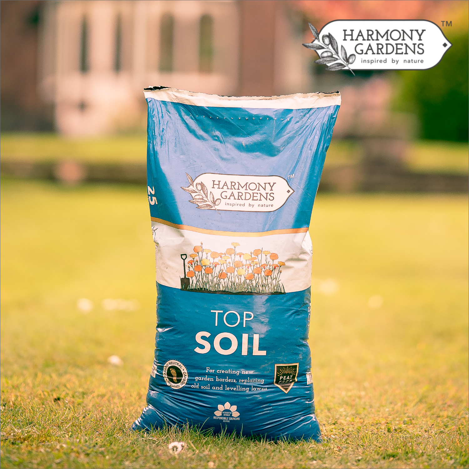 Harmony Gardens Top Soil 25L