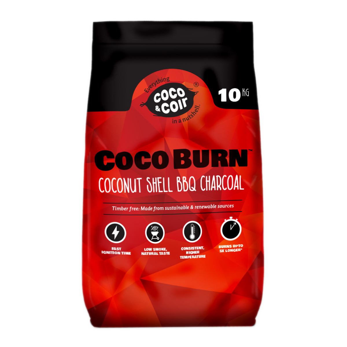 Coco Burn - Coconut Shell BBQ Charcoal 10kg