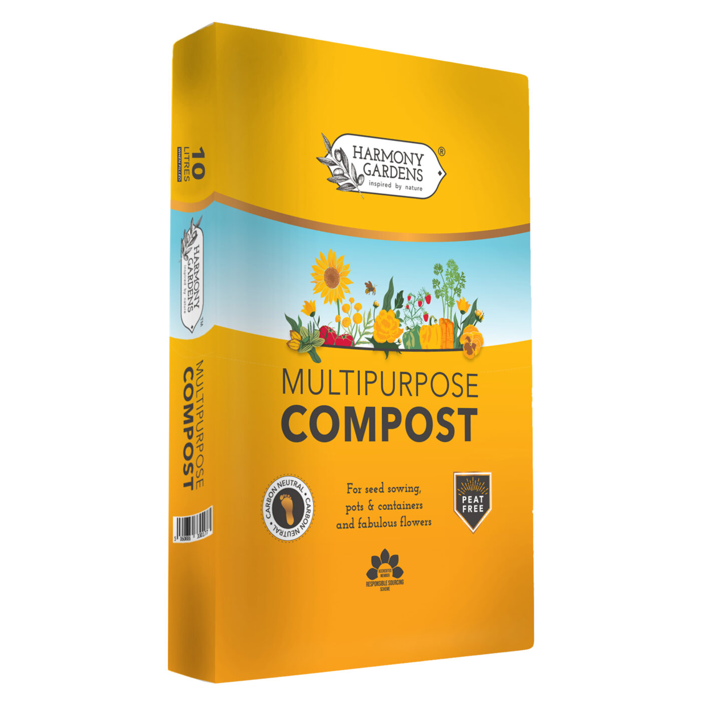 Harmony Gardens Multipurpose Compost 10L Coco & Coir